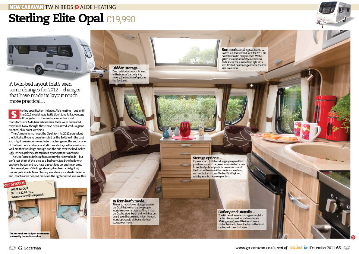 Sterling Elite Opal Caravan review